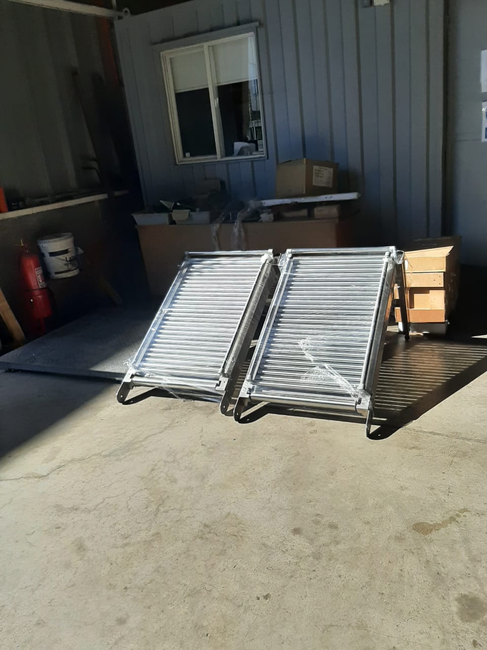 Transportadores de rodillos galvanizados